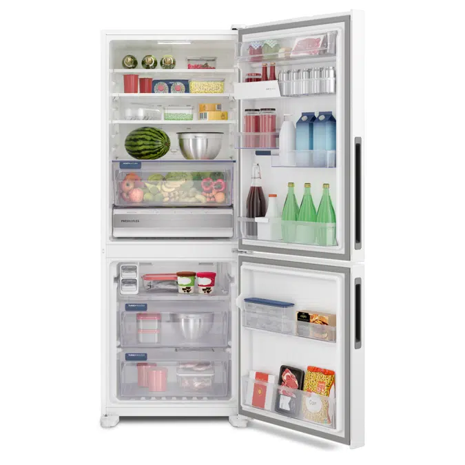 Electrolux White Frost Free Bottom Freezer 488L IB55 Refrigerator
