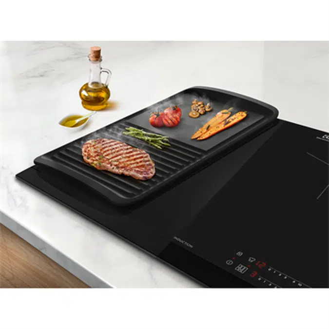 Flexible unicook electric hob with 4 burners 