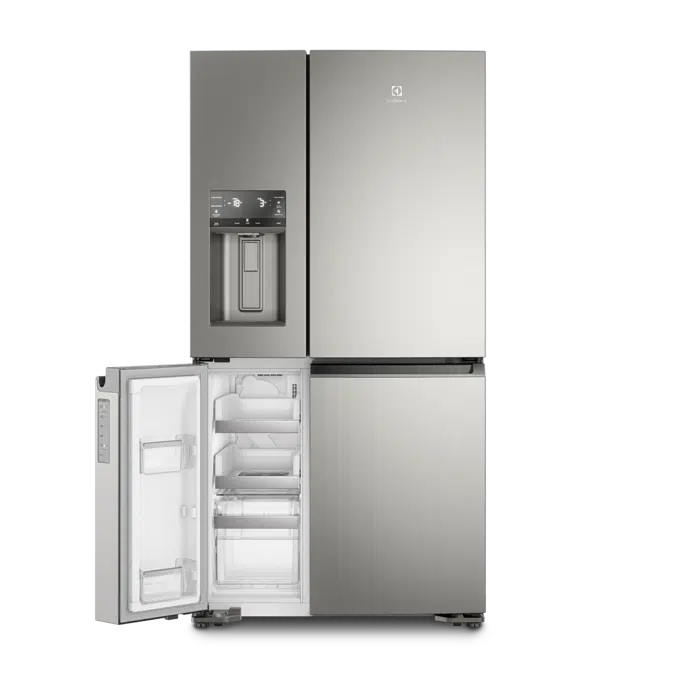 Stainless Steel Flexispace Connected Multidoor Fridge