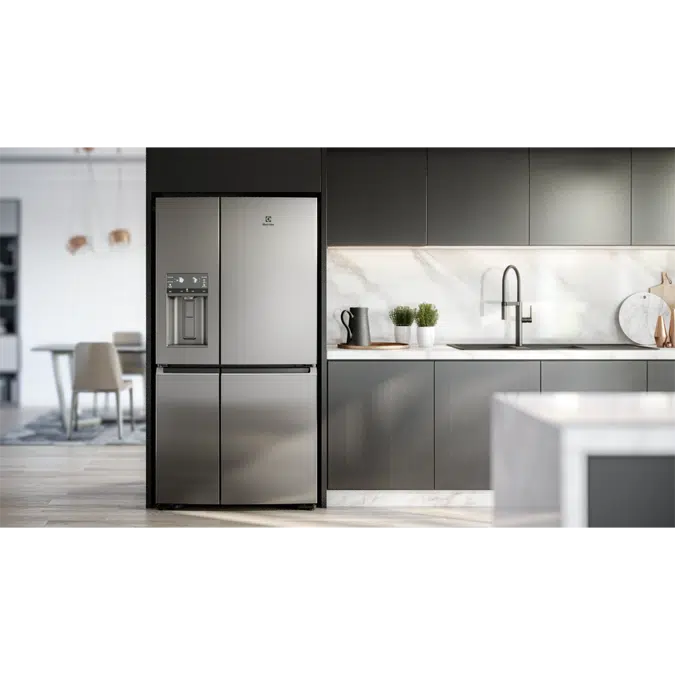 Stainless Steel Flexispace Connected Multidoor Fridge