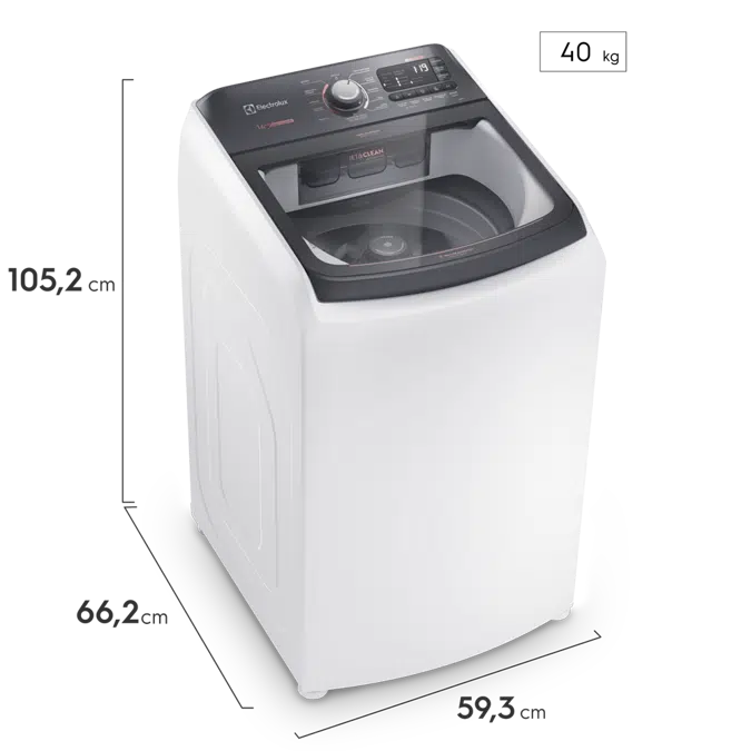Washer 14kg Premium Care With Stainless Steel Basket, Jet & Clean And Time Control