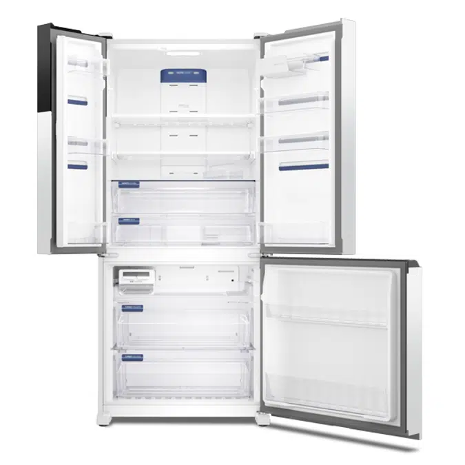 Electrolux Multidoor Efficient Refrigerator with AutoSense 590 L White (IM8)