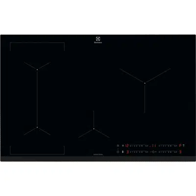 Image for Electric hob with 4 burners unicook 