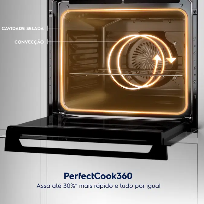 Forno de Embutir Elétrico Electrolux 80L Home Pro (OE9XS)