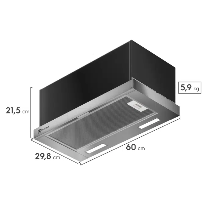 Electrolux 60cm Retractable Efficient DE6RX Debugger