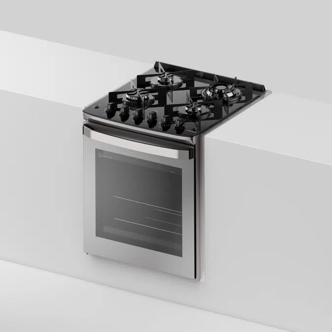 Electrolux 4-burner Built-In Cooker Experience Gray with Glass Table, PerfectCook360 and VaporBake (FE4EC)