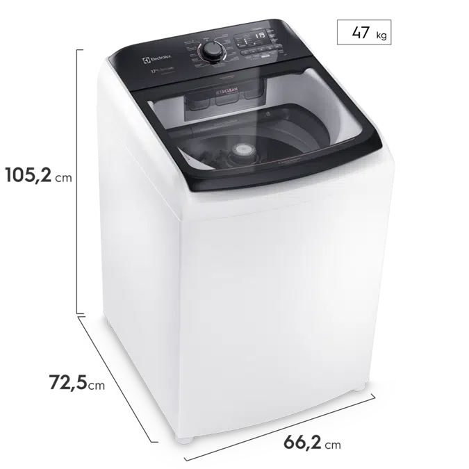 Washer 17kg Perfect Care 17kg With Hot Water And Steam