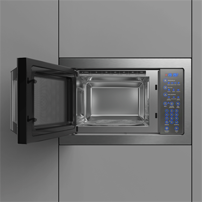 Home pro 34l stainless steel microwave