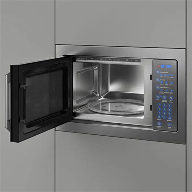 Home pro 34l stainless steel microwave