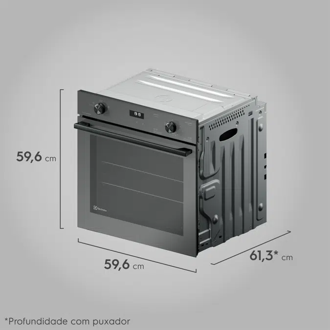 Gas Built-in Oven 80l Experience With Foodsensor 