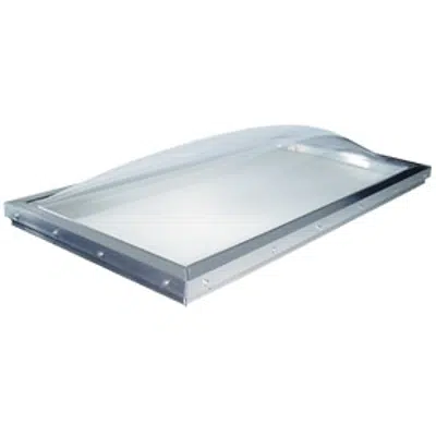 Image for Commercial Custom size Curb Mount Domed Skylight (CMT_) for roof slopes 0 - 60 degrees