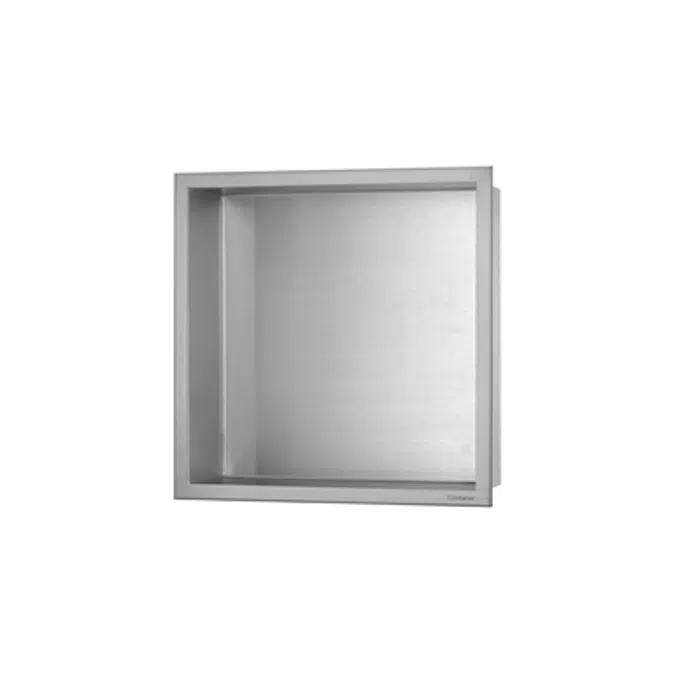 Wall niche BOX stainless steel  (10 cm)