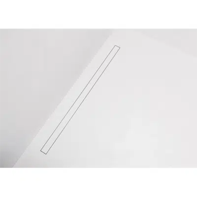 Image for Linear shower drain solution for thin flooring - Modulo TAF Low