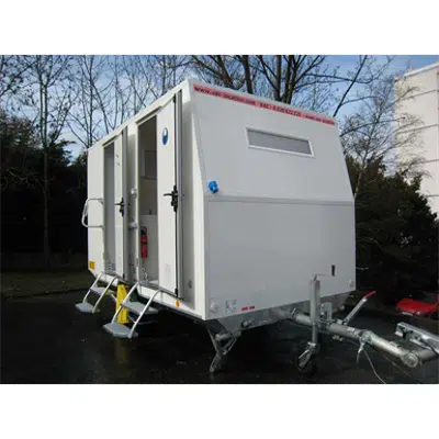 afbeelding voor 4-Person Construction Trailer