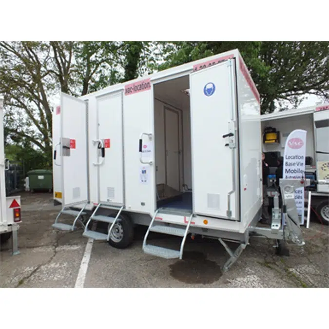 Lead Decontamination Trailer - 3 SAS Plomb