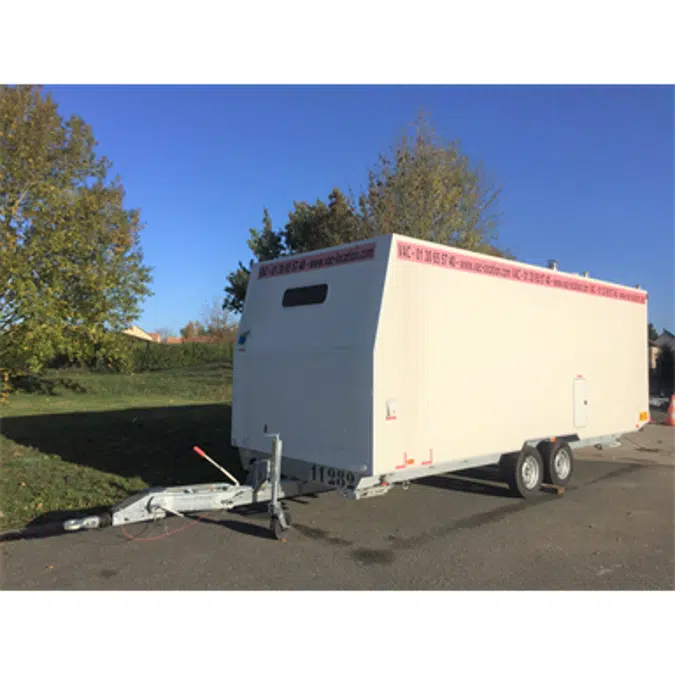 12-Person Construction Trailer With Shower