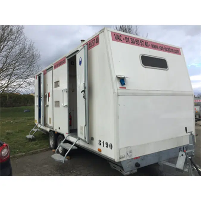 10-Person Construction Trailer With Shower