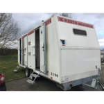 10-person construction trailer with shower