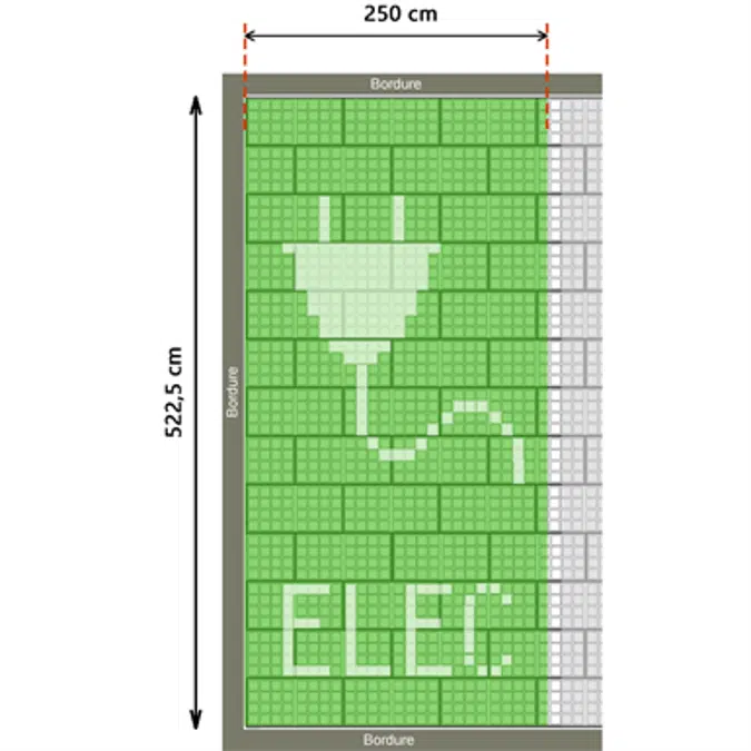 Electrical car parking place