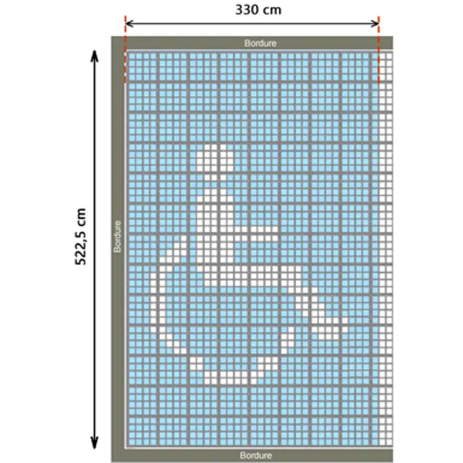 Person with reduced mobility parking place