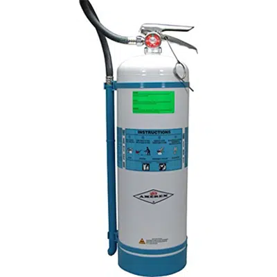 изображение для Amerex B272NM 2.5 Gallon Water Mist Class A C Nonmagnetic White Fire Extinguisher