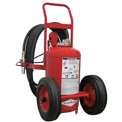 kép a termékről - Amerex 452 Purple K 125lb Dry Chemical Wheeled Fire Extinguisher