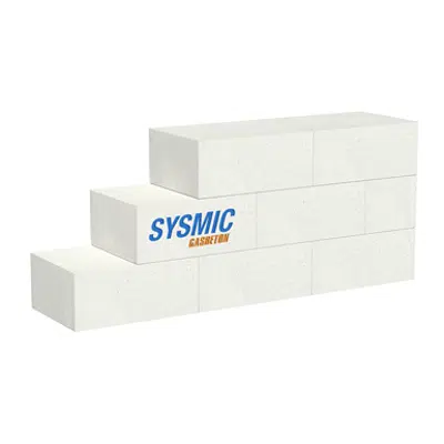 billede til Muratura portante Gasbeton® Sysmic (λ=0,13 W/mK) - Basic