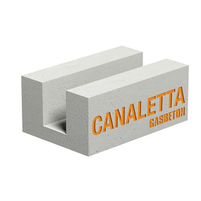 Blocchi canaletta Gasbeton® Evolution