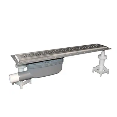 Image for Purusline Living Grating Drop 800mm Ø50 side side