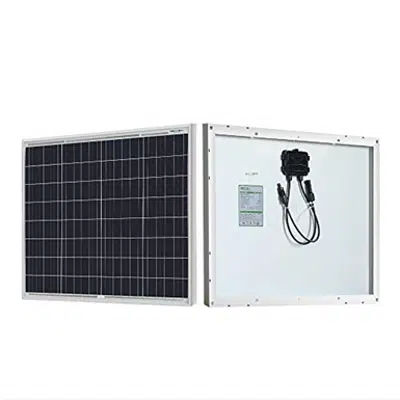 Imagem para HQST 50P 50 Watt 12 Volt Polycrystalline Solar Panel}