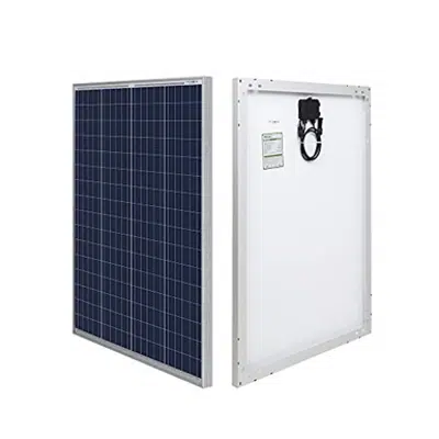 Image for HQST 100P 100 Watt 12 Volt Polycrystalline Solar Panel