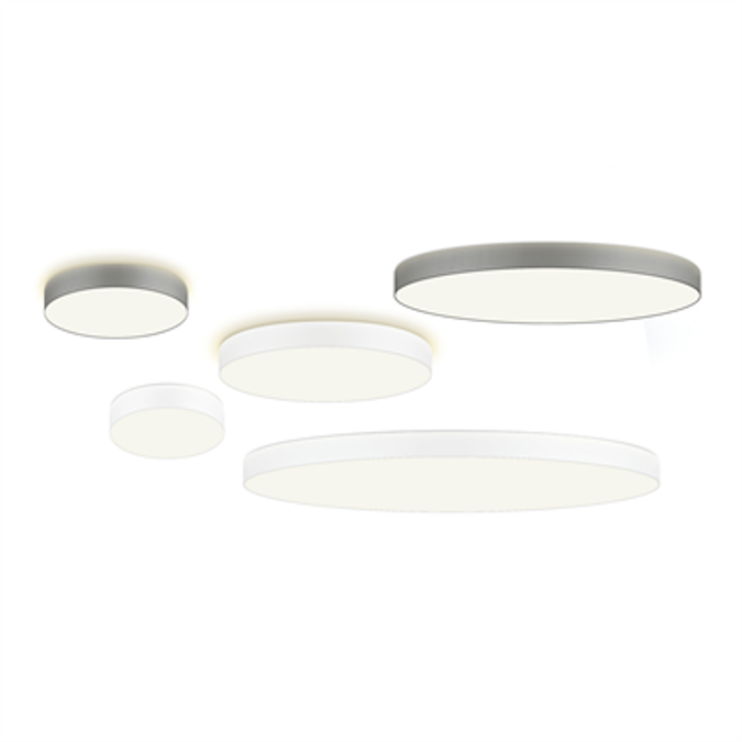 BIM objects - Free download! lili surface mounted direct / indirect ...