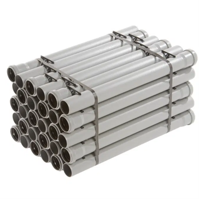 Single socket pipe for sanitary systems