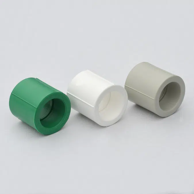 PP-R coupler for PP-R pipes