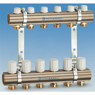 Image for Pre-assembled brass manifold type 7035TDM