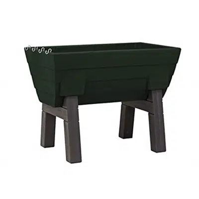 画像 Good Ideas GW-ELG5CF-GRN Wizard Elevated Green Garden Bed