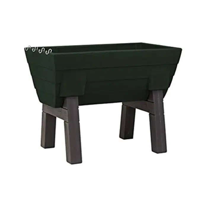 Good Ideas GW-ELG5CF-GRN Wizard Elevated Green Garden Bed