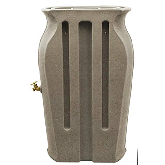 Good Ideas IM-AMP050-SAN Impressions Amphora 50 Gallon Saver-Sandstone Rain Barrel