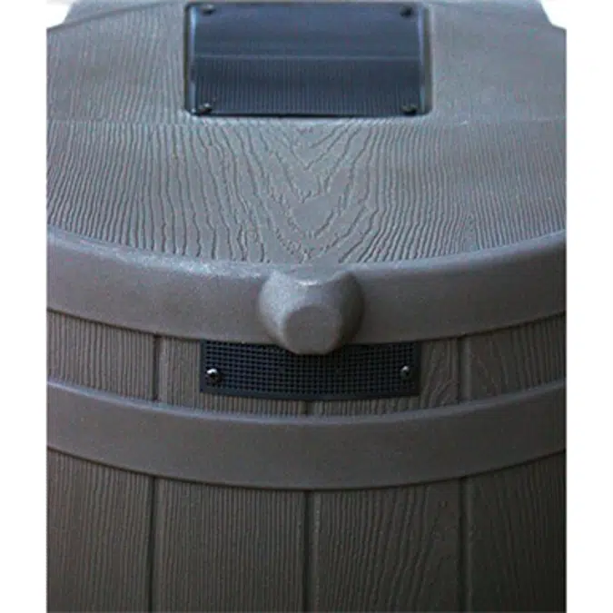 Good Ideas RW40-OAK Rain Wizard Rain Barrel 40-Gallon, Oak