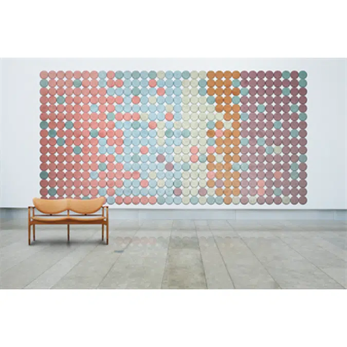 BAUX Acoustic Wood Wool Circle