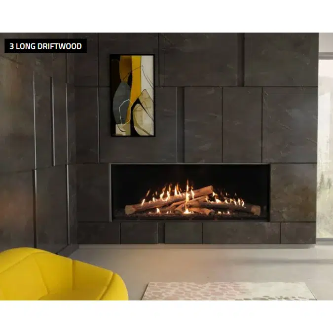 Wilderness Front Facing Fireplace 60H