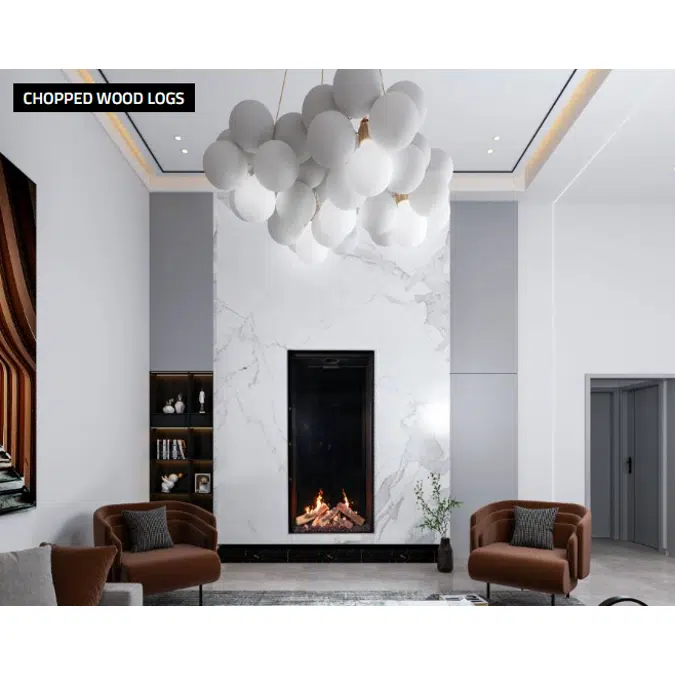 Wilderness Front Facing Fireplace 31H (31x65)