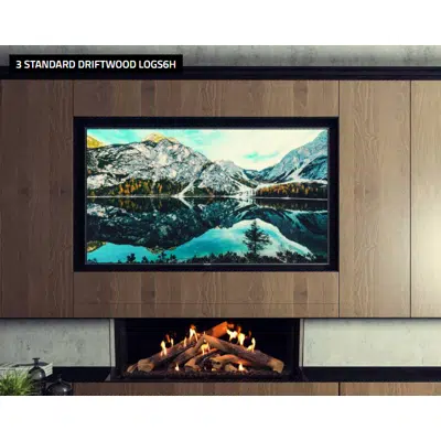 Image for Wilderness Three Sided Fireplace 44