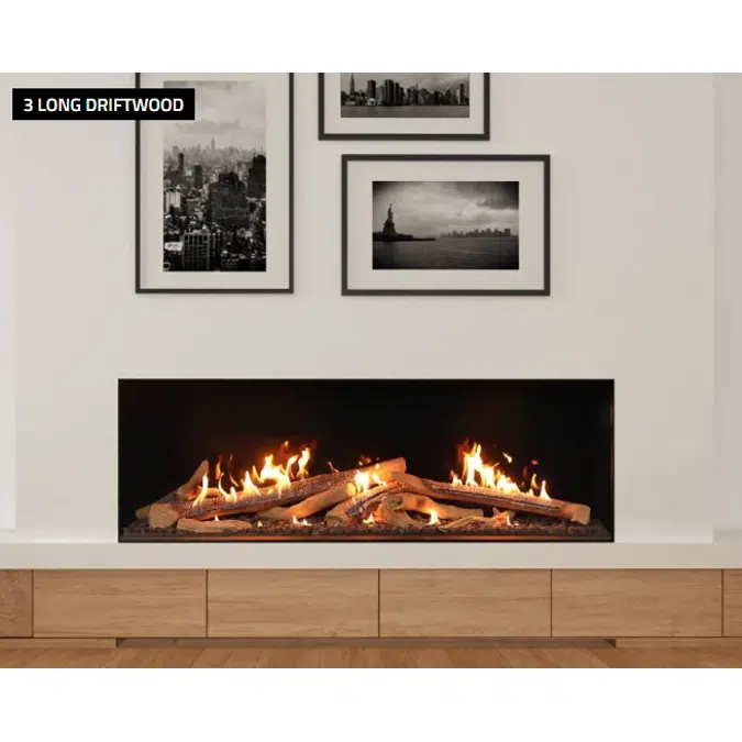BIM objects - Free download! Wilderness Front Facing Fireplace 68H ...