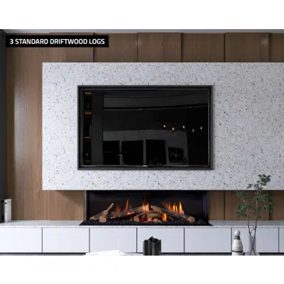 Image for Wilderness Three Sided Fireplace 60