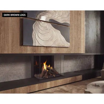 Image for Wilderness Three Sided Fireplace 25H