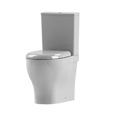 Image for Pratica close coupled WC wall/floor trap 