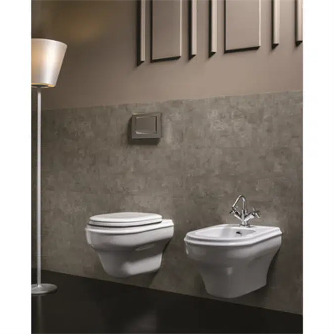 Charme 3 tap holes bidet