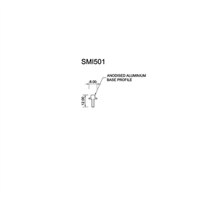 SMI501 Stair Insert Profile