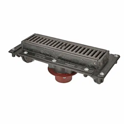 Image for T1320-FL 6″ Wide, Neutral Sloped Body & Grate System